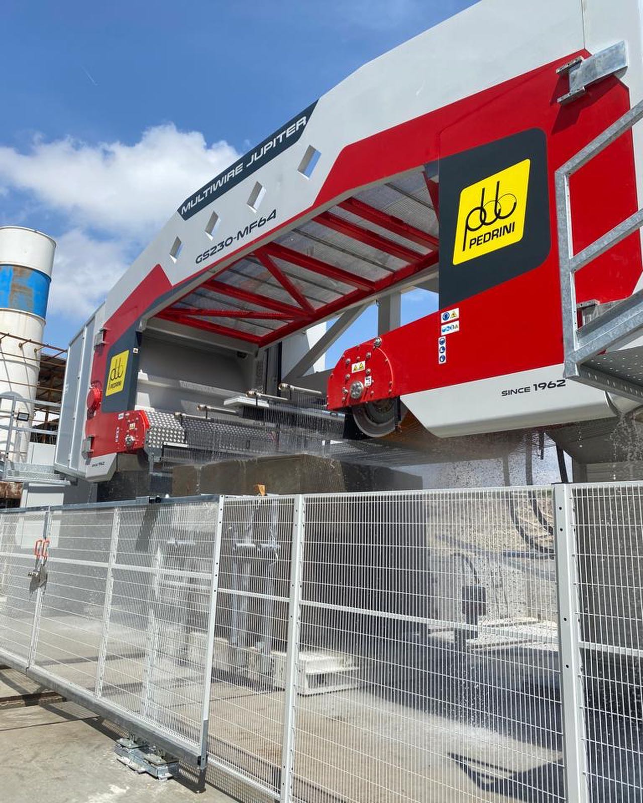 Pedrini parlatma hattı ve tesis