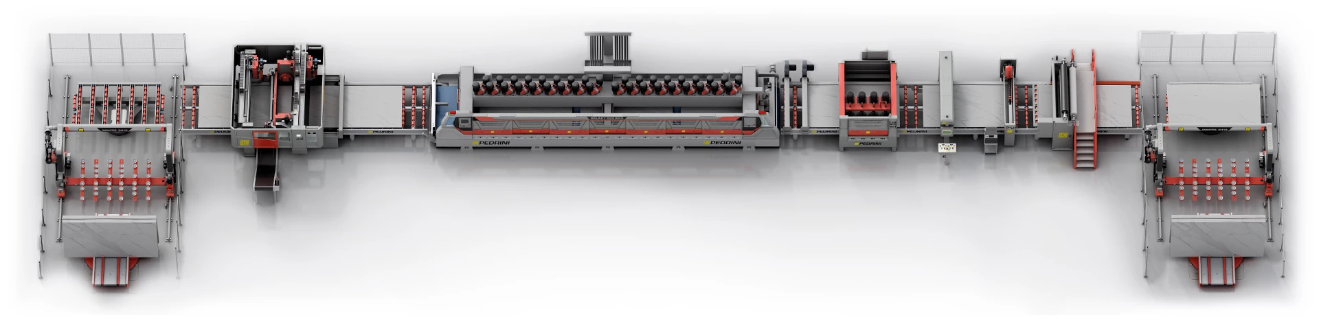Pedrini Marble Polishing Lines